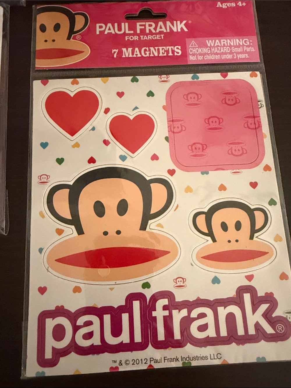Paul Frank Navy Blue Multicolor Julius Monkey Stationery & Magnet Set - Picture 7 of 7